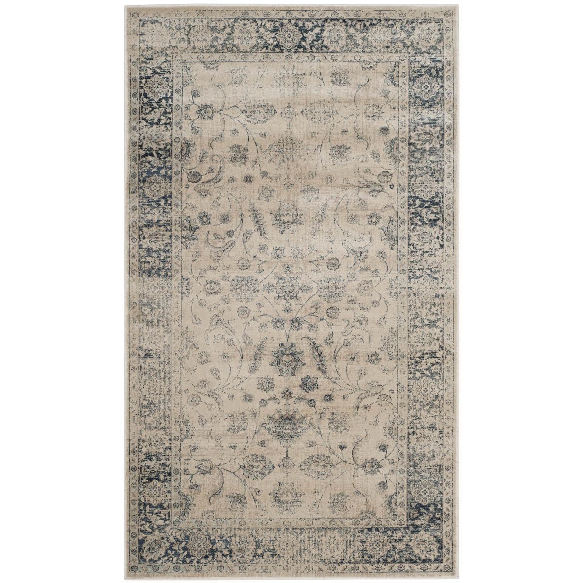 Safavieh Vintage 120 Rug, VTG120 - Stone / Blue