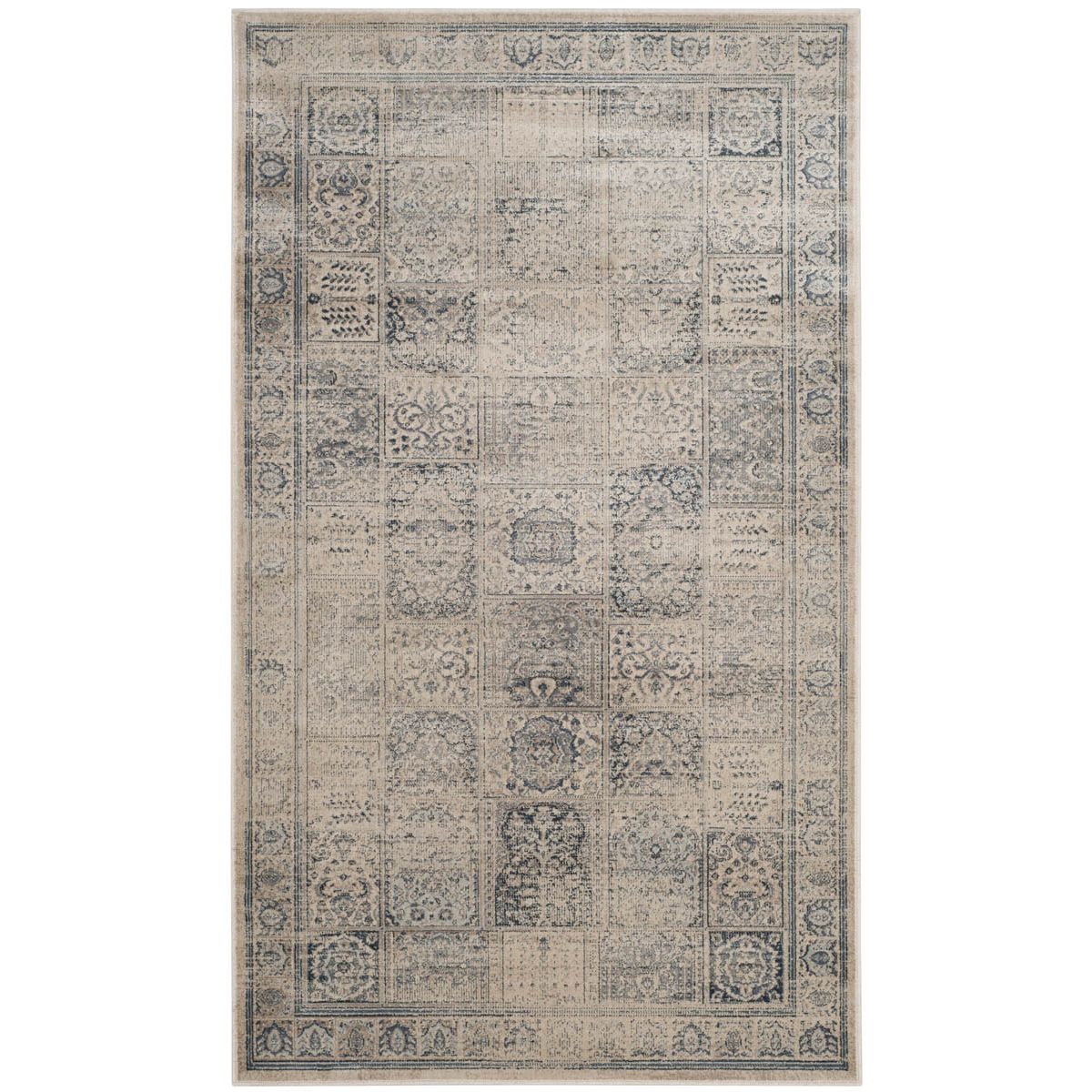 Safavieh Vintage 127 Rug, VTG127 - Stone / Blue