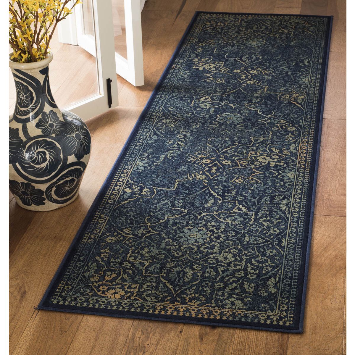 Safavieh Vintage 175 Rug, VTG175 - Blue / Yellow