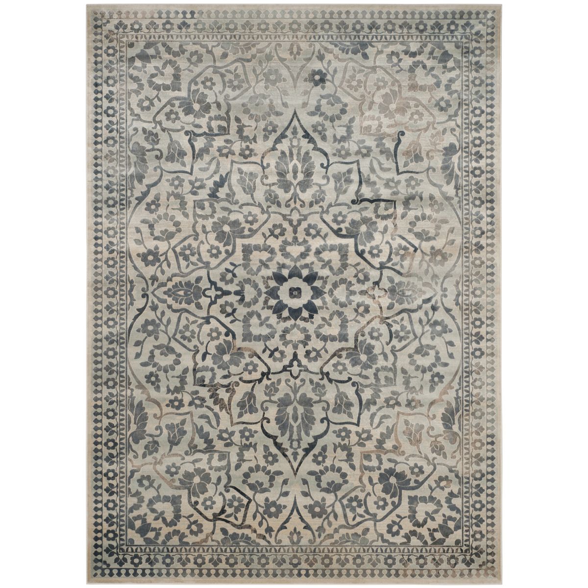 Safavieh Vintage 175 Rug, VTG175 - Cream / Light Blue